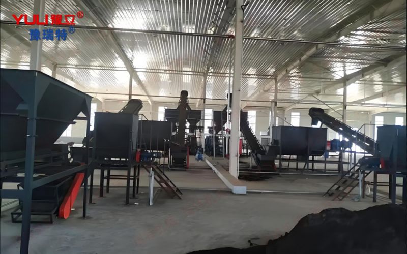 5000噸造粒有機肥生產線